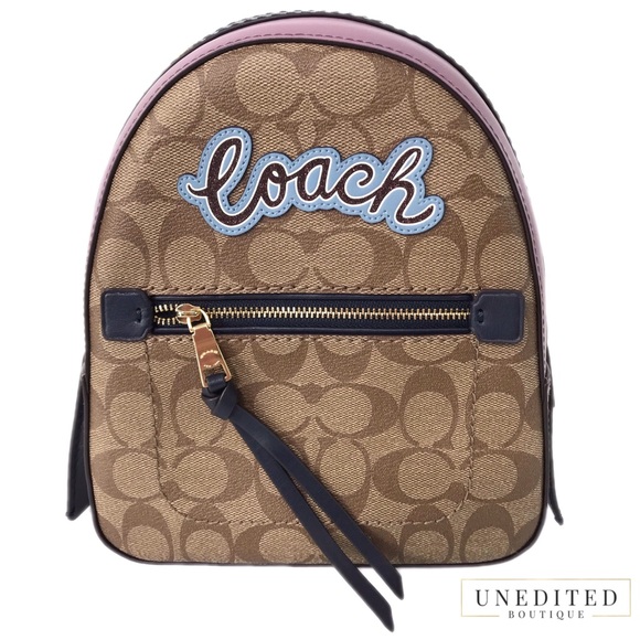 coach andi backpack in signature canvas
